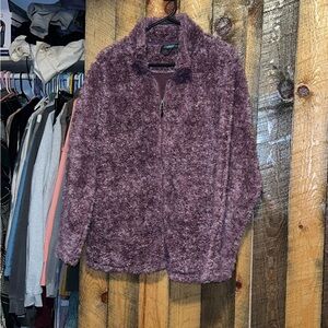 NWOT zip up SOFT sweatshirt